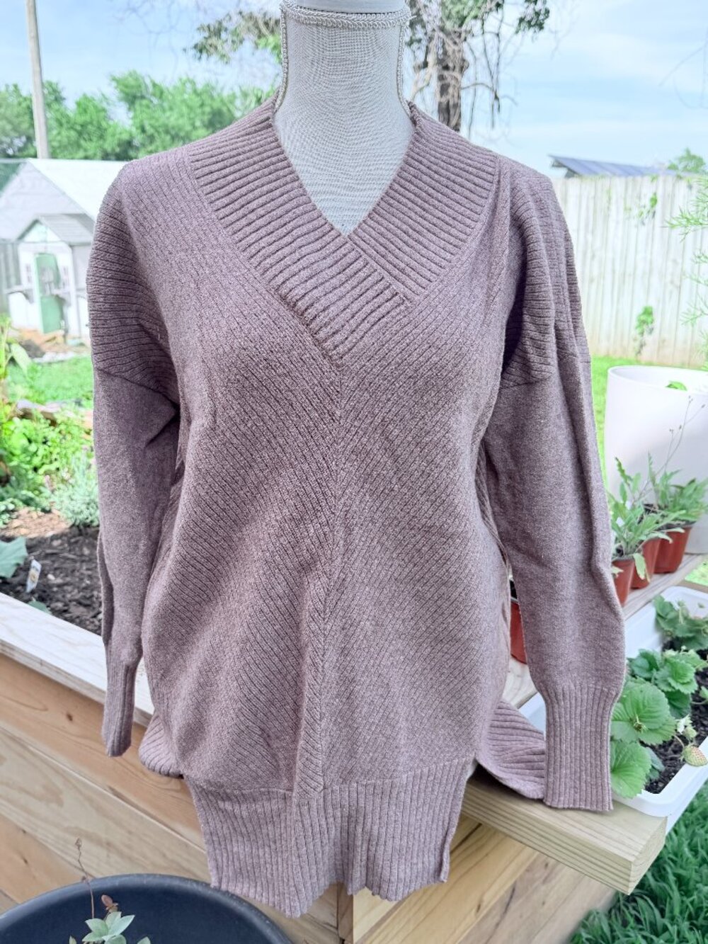 Faded Mauve Tunic